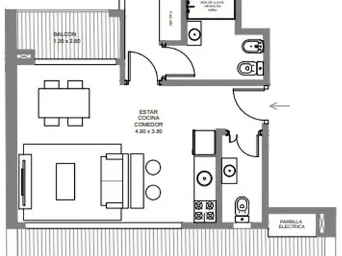 Departamento en Venta A Estrenar
