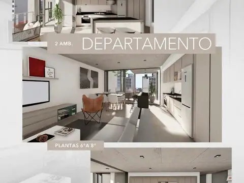 Departamento en Venta de 1 dormitorio