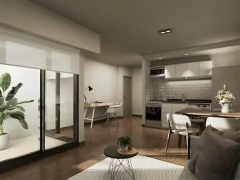 Venta departamento de un dormitorio. Barrio Martin, Rosario