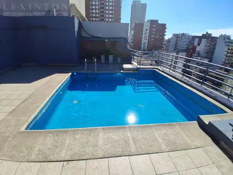 Venta 2 ambientes luminoso con Seguridad y Piscina en las Cañitas