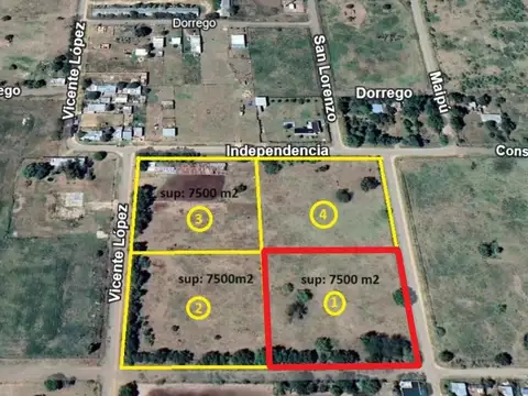 Terreno en venta - 7.500Mts2 - Carmen de Areco