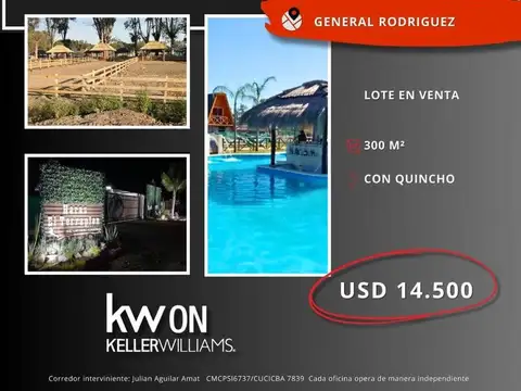 VENTA  - Terreno en Haras el Terraplen - GENERAL RODRIGUEZ