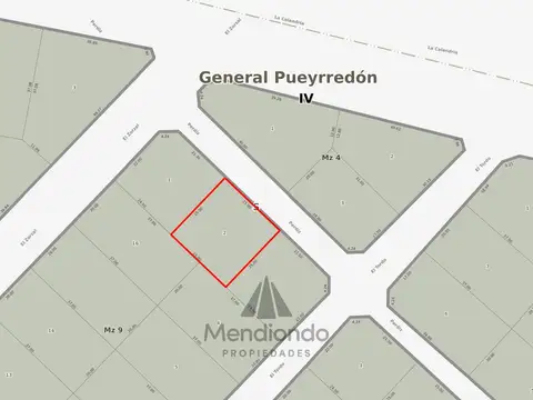 Terreno de 625 m2 con TODOS LOS SERVICIOS - Barrio Colina Alegre.