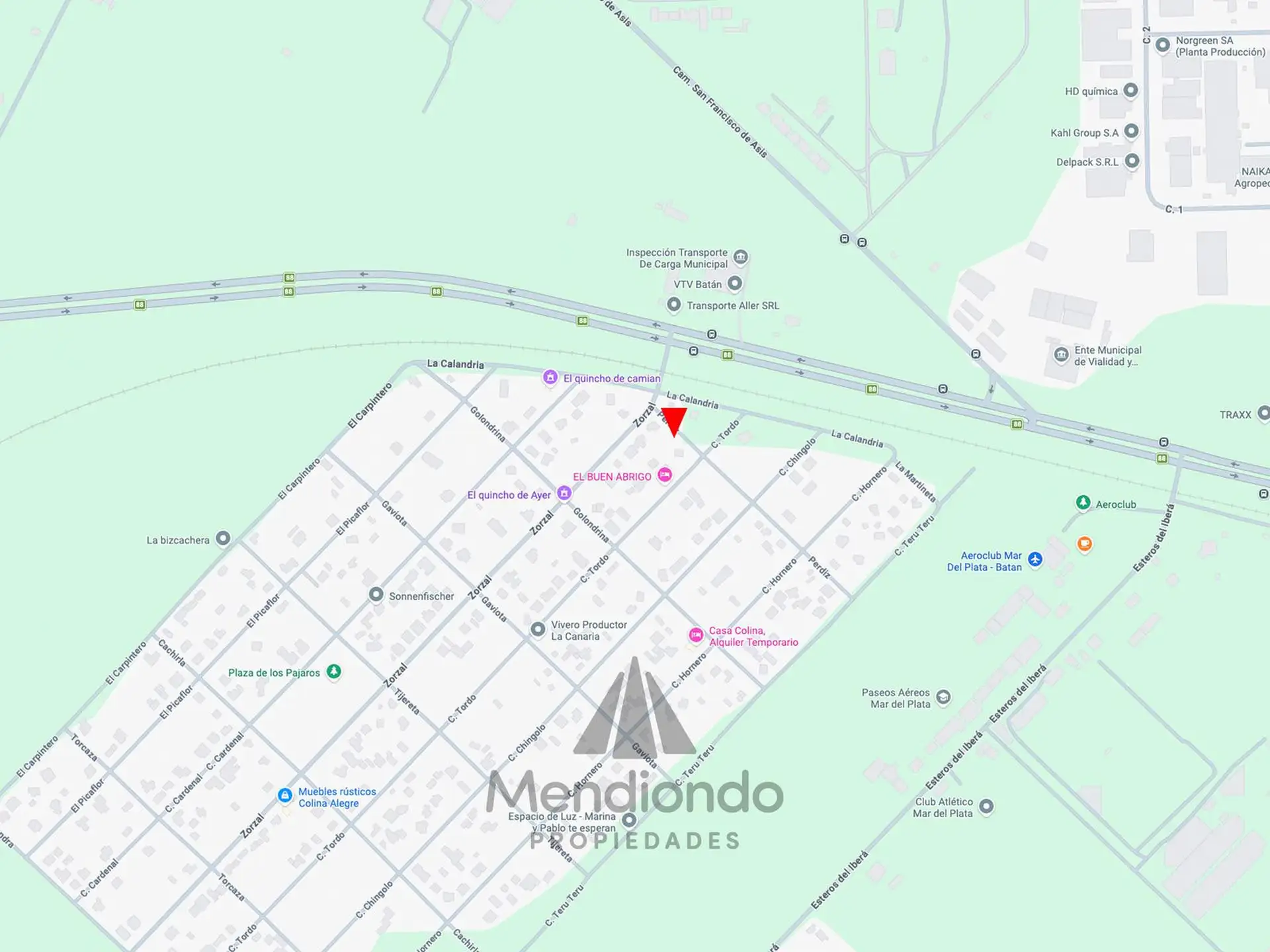 Terreno de 625 m2 con TODOS LOS SERVICIOS - Barrio Colina Alegre