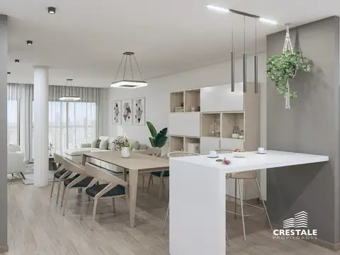 Departamento en Venta con 1 cocheras