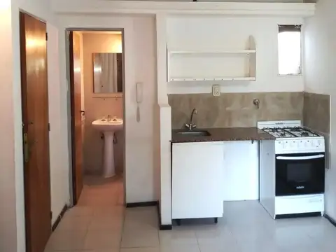 Departamento Monoambiente con 1 baño