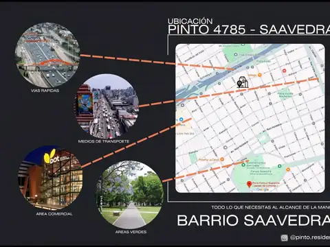 VENTA DEPARTAMENTO 2 AMB SAAVEDRA EN CONSTRUCCION