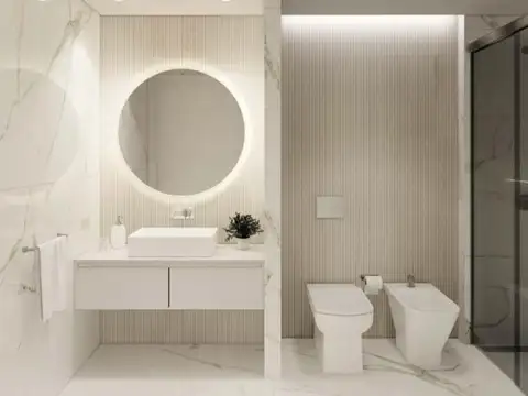 Departamento 3 ambientes con 2 baños