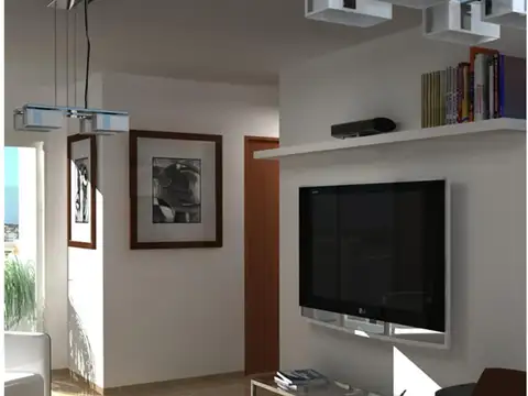 Departamento 2 ambientes con 1 baño