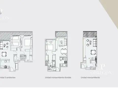 Departamento 2 ambientes con 1 baño