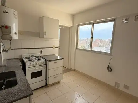Departamento muy luminoso interno sin balcon , cocina integrada  y baño