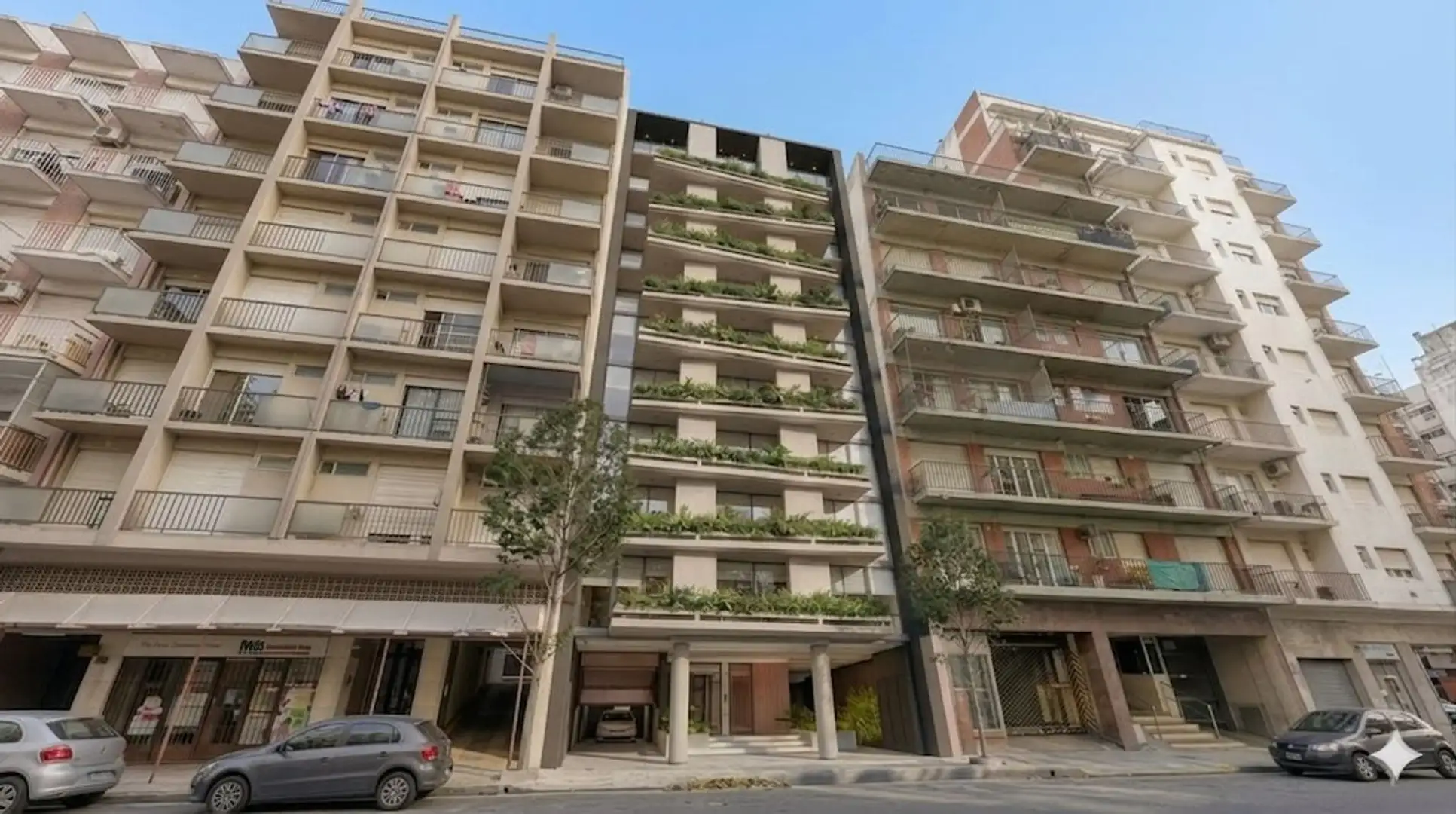 Venta depto 2 amb pozo Güemes frente y parrilla