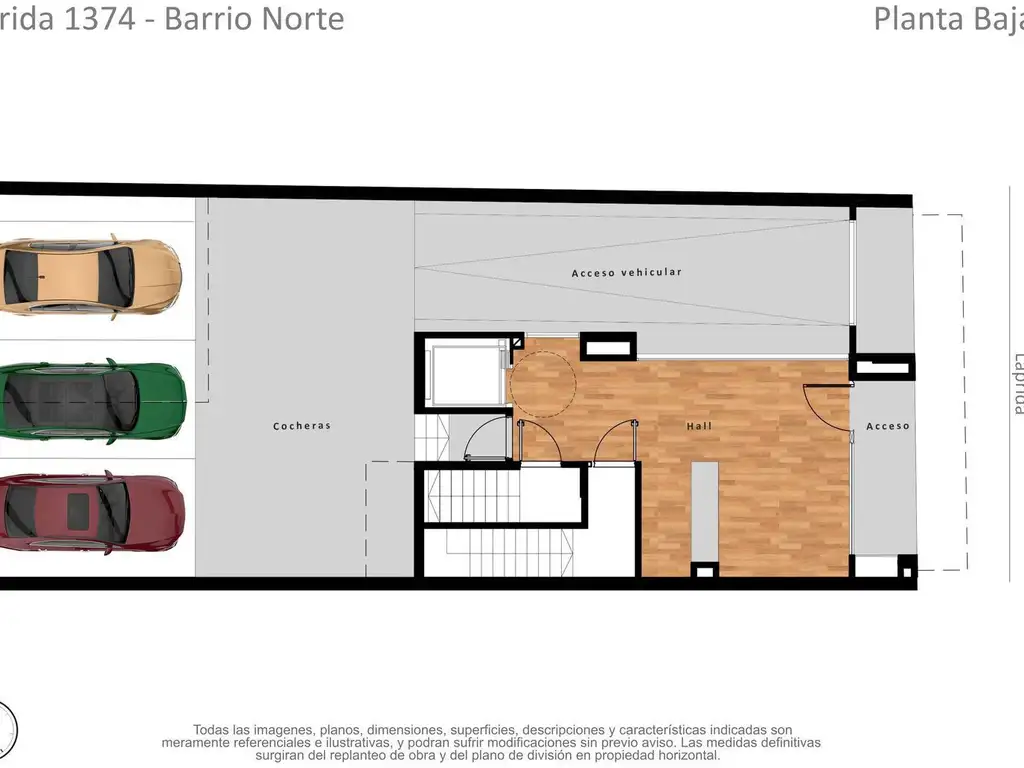 Emprendimiento en Barrio Norte