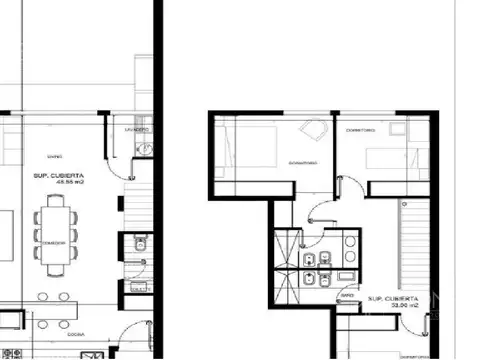 Depto Tipo Casa en Venta de 3 dormitorios