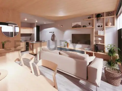 Departamento 3 ambientes con 1 baño