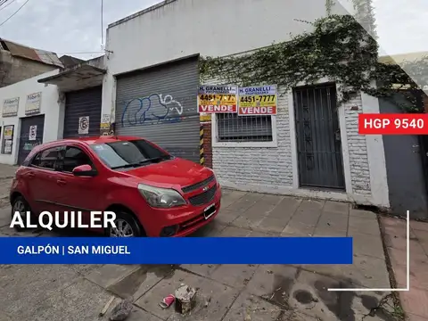 GalpÃ³n - Alquiler - Argentina, San Miguel - San Lorenzo 1528