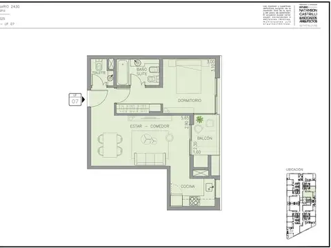 Departamento en Venta en Beccar, USD 143.664