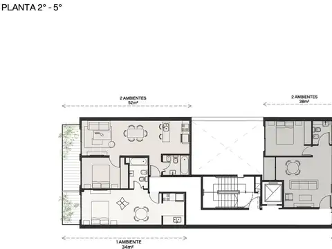 Departamento en Venta Apto profesional