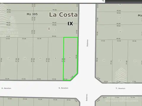 Newton, Esquina Dolores