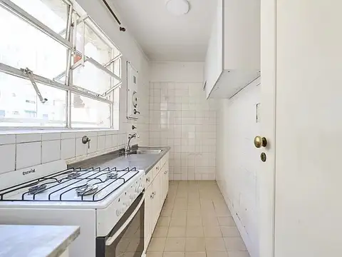 Departamento 3 ambientes Semipiso Vista Luminoso al frente en Recoleta