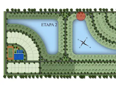 Lote/terreno 700m2 a laguna en venta, Damasia al Sur, Canning, Ezeiza