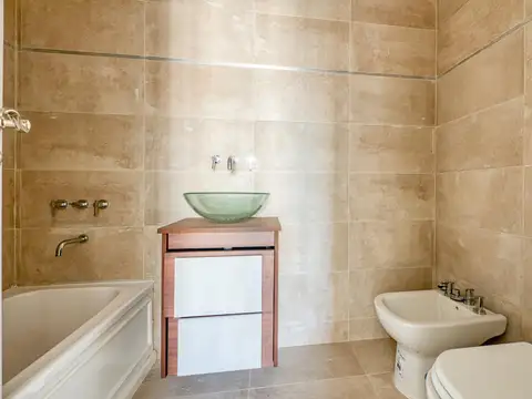 Departamento 3 ambientes con 2 baños