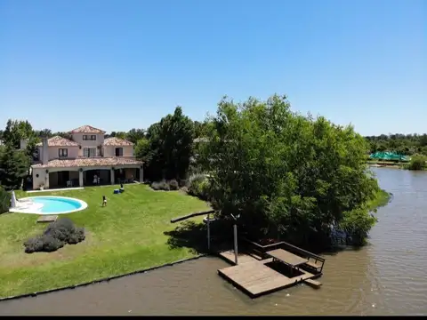 Venta Casa 5 amb. c/Renta a La Laguna barrio San Marco Villanueva Tigre