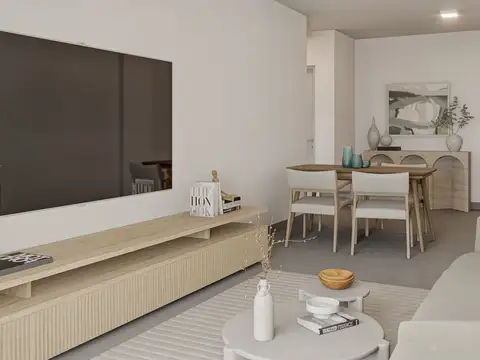 Departamento 2 ambientes con 1 baño