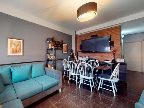 3 amb con patio + balcón | 63 m² | Ramos Mejía