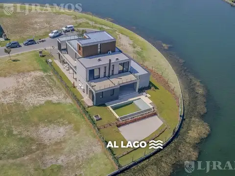 Casa con 3 suites, sobre el lago, en venta en LOS PUENTES, NORDELTA