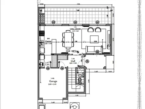 Casa 3 ambientes con 1 baño