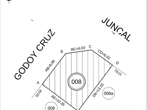 Terreno en Venta 17  mts Frente