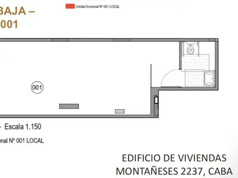 Local en Venta en Belgrano, USD 360.000
