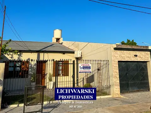 Venta Casa 3 Dorm., Barrio Arrudi | Us$60.000 | Charata, Chaco.