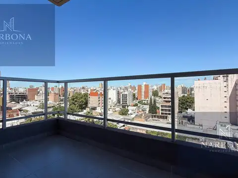 VENTA MONOAMBIENTE A ESTRENAR CON BALCÓN AL FRENTE Y TERRAZA EXCLUSIVA EN BARRIO LOURDES