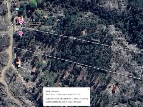 Lote en Venta en Rancho Salvaje-La Cumbrecita