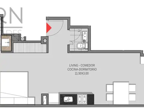 Departamento en Alquiler Apto profesional