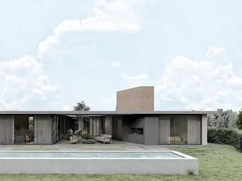 CASA EN UNA PLANTA DISEÑO DE CATEGORIA