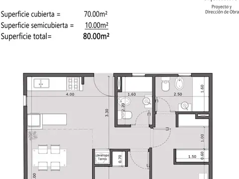 VENTA 3 AMB - SUITE - BALCON