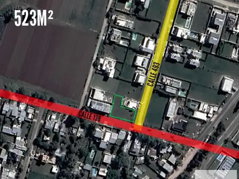 Terreno en venta - 523mts2 - Joaquin Gorina, La Plata