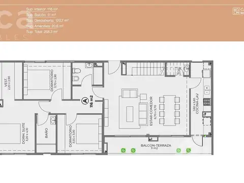 Ruiz Huidobro 3075 Piso 7 Departamento A