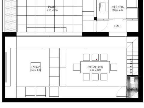 Casa 7 ambientes con 3 baños