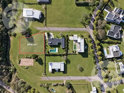 LOTE DE 994 M² EN VENTA EN APART CLUB SAN PEDRO – BARRIO CERRADO CON SALIDA AL RÍO