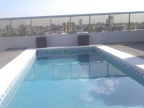 Alquiler 2 amb cochera – villa crespo – piscina - solárium –parrilla – laundry – muy luminoso