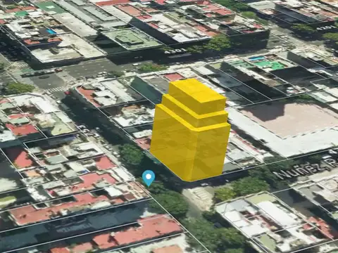 Lote en esquina, apto  mts. Casi Corrientes