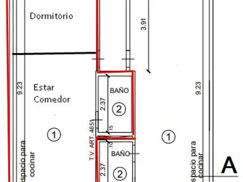 Departamento en Venta en Caseros, USD 69.000