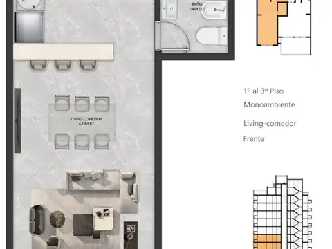 Manuel Estrada 1647 , Piso 1