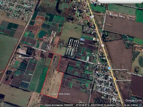 Venta terreno de 12 hectareas Recreo Sur