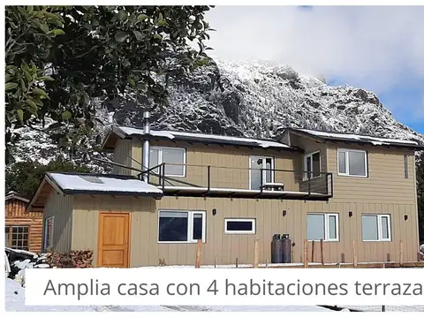 Casa 4 habitaciones + cabaña en Bariloche