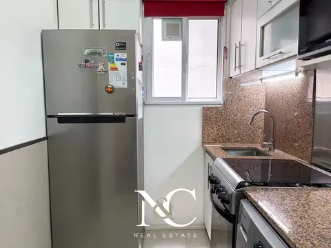 Departamento 2 ambientes con 1 baño